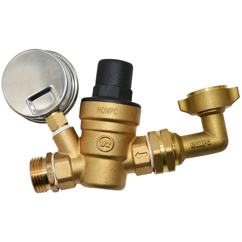 HQMPC Garden Hose Elbow Connector 90 Degree Brass Hose Elbow (2Pcs)+ Extra 4 Pressure Washers - Image 3